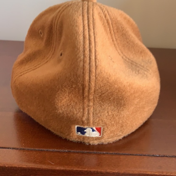 Aime Leon Dore / New Era Moleskin Yankees Hat (Camel Color) - Picture 4 of 5